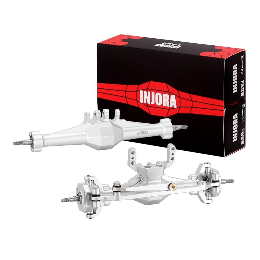 りんさむ SDMD & CHMD & MEMD & LSAS 4点セット Amazon.com: INJORA +4mm Diamond Axles with Lay Down Servo