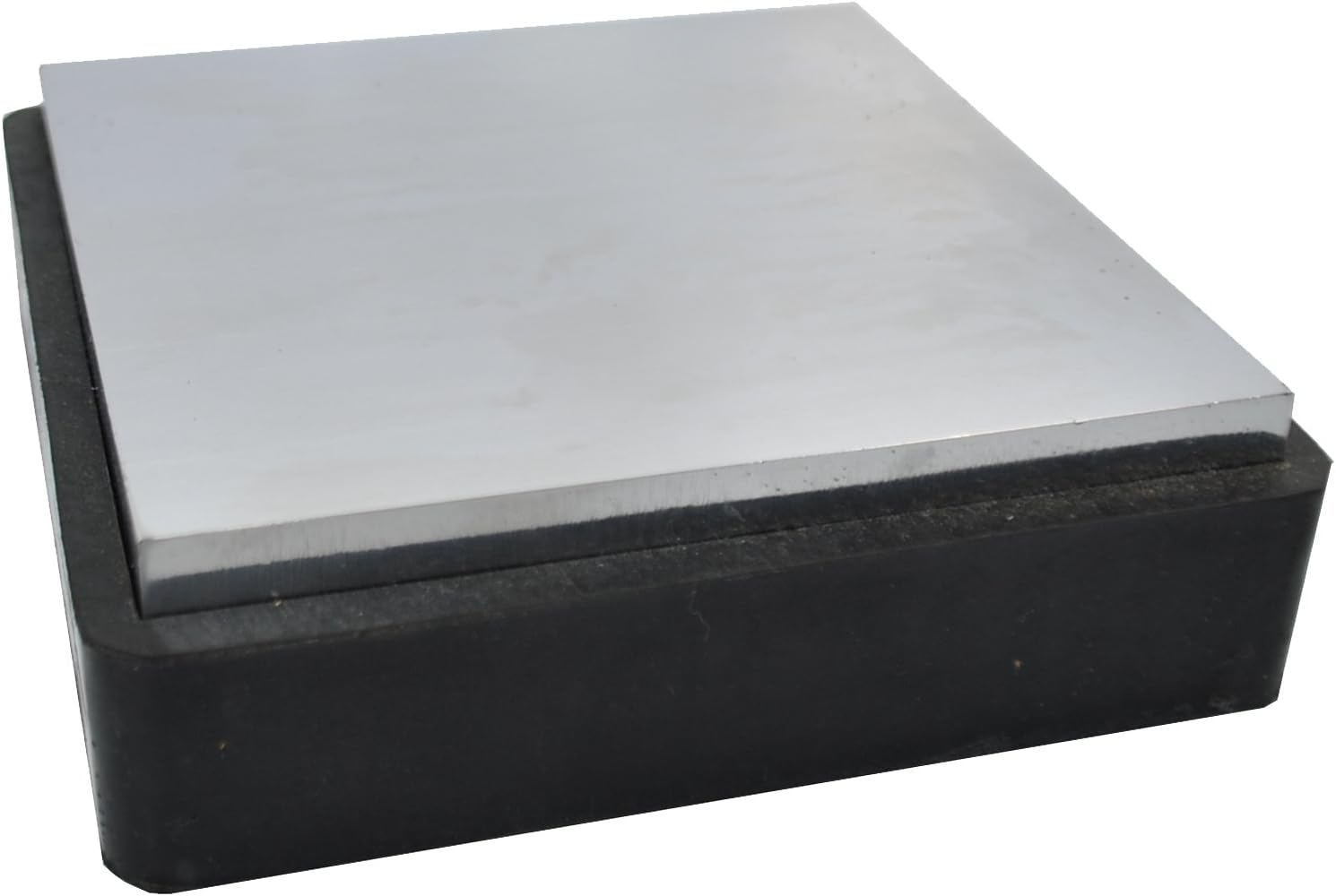 4" STEEL & RUBBER BLOCK DOUBLE SIDED JEWELRY WORKING ANVIL BENCH TOOL MACHINIST
