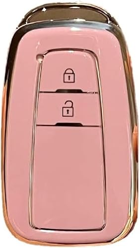Miniatura 5 de DOUKI Carcasa completa de TPU para llave de coche, para Toyota Prius Camry Corolla CHR C-HR RAV4 Land Cruiser Prado llavero accesorios