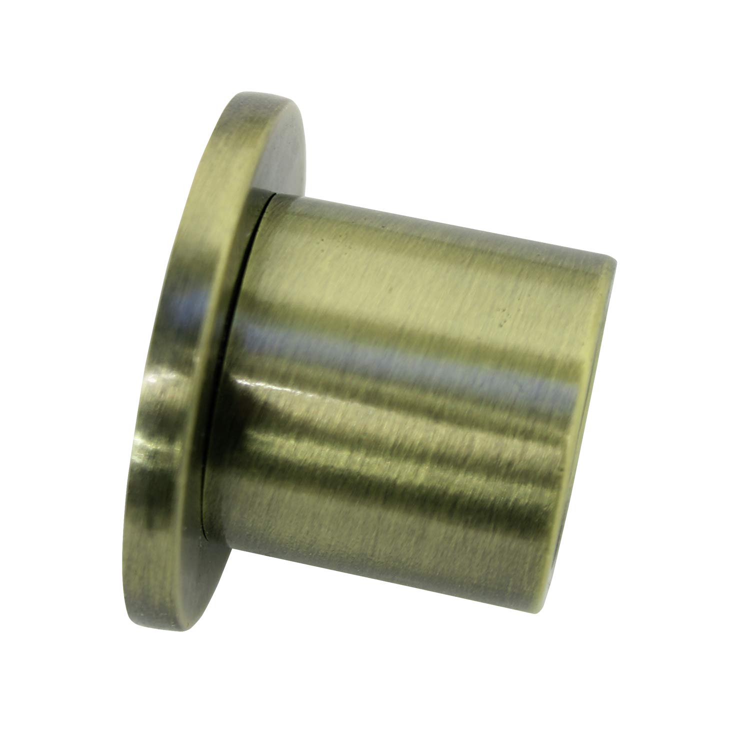 GARDINIA Wandlager für Gardinenstangen mit Ø 16 mm, Inklusive Befestigungsmaterial, 2 Stück, Wandmontage, Serie 