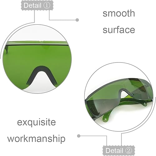 Miniatura 7 de Gafas de seguridad para hombres, gafas de seguridad con filtro de luz para protección ocular, gafas protectoras industriales con estuche para