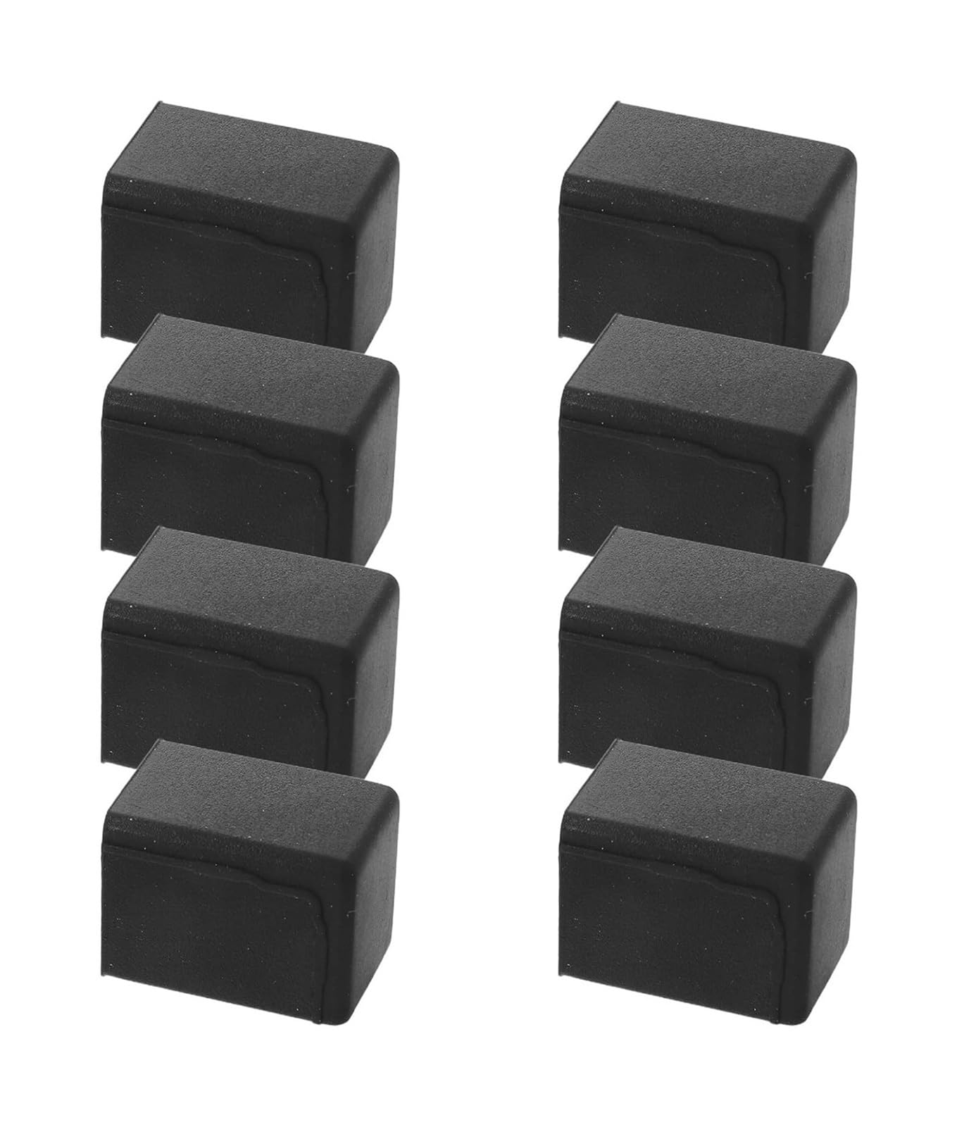 Table Corner Protectors Safety Edge, Silicone Cabinet Handle Corner Guards Black Door and Bumper Protectors 8pcs