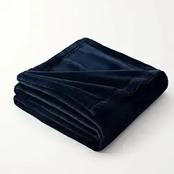 Cobertor Manta Celta Casal Decorativa 2,00x1,80 (Azul Marinho)