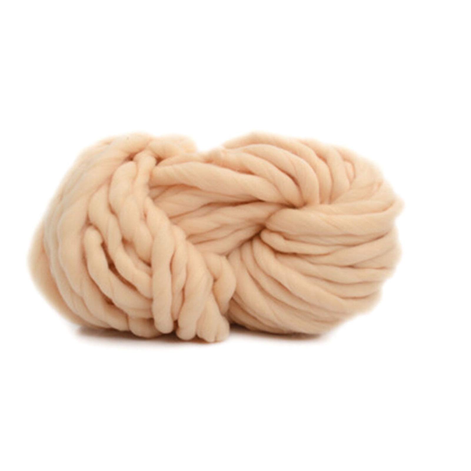 Gruba włóczka 250g/kulka Gigantyczna włóczka Duża pojemność Dzianie Roving Supera pojemność Dzianie Roving Super miękka Włóczka do robienia na drutach DIY Gruba miękka włóczka (Kolor: 9) (6)