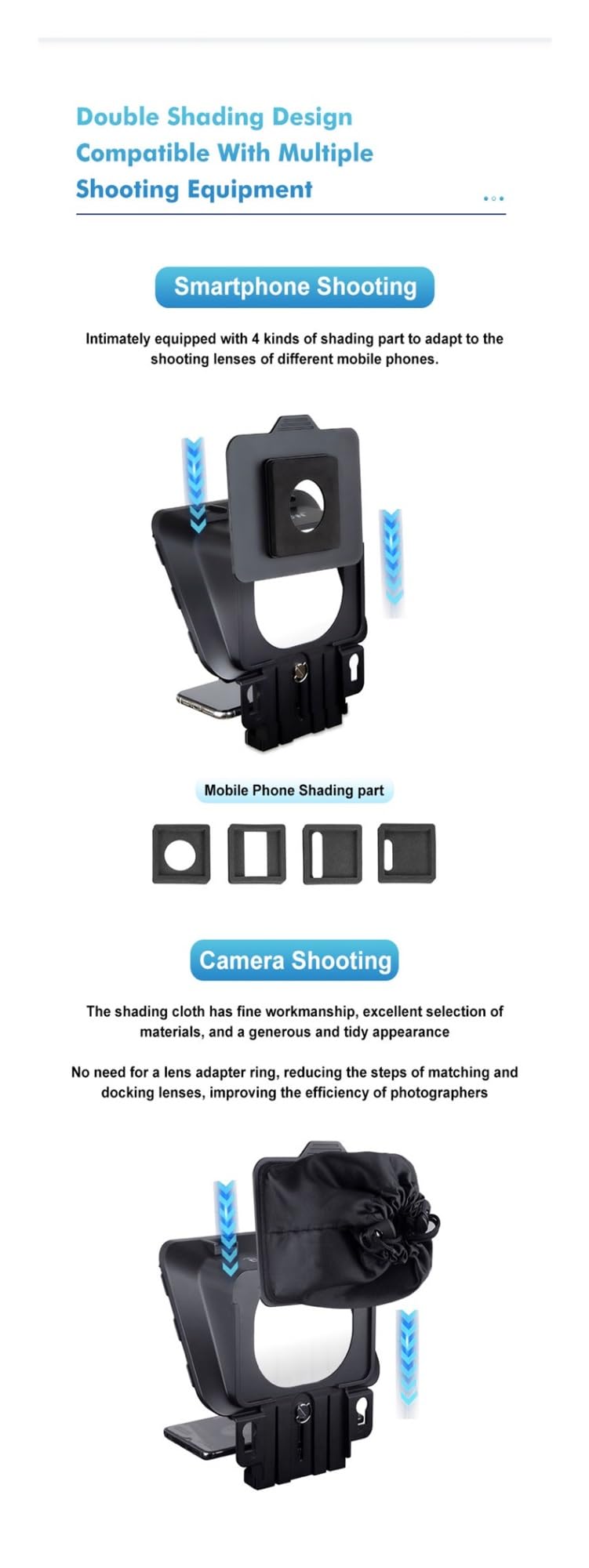 Teleprompter, Universal-Teleprompter for Tablet-Computer mit 11,9-Zoll-Fernbedienung und kabelloser Fernbedienung, Online-Lehre Live-Streaming