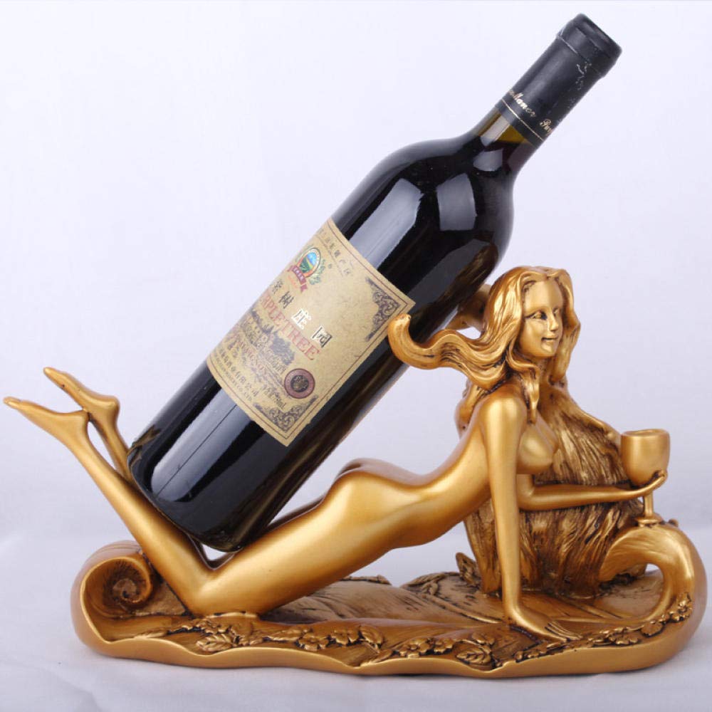 女性の彫刻デザイン ワインラック Amazon.co.jp: 彫像彫刻鑑賞 セクシーな美しさの像エレガントな女の子