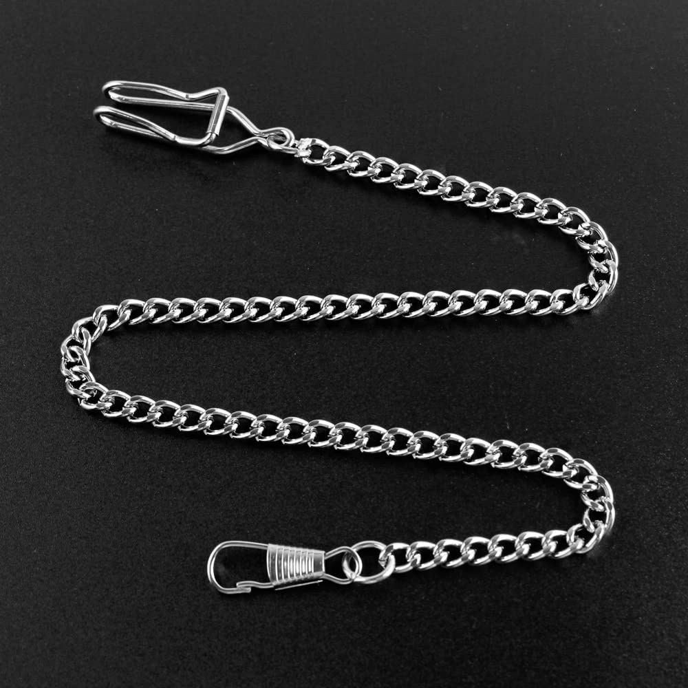 1 PCS Silver Waist Chain Pocket Watch Chain Accessory 14.7 
