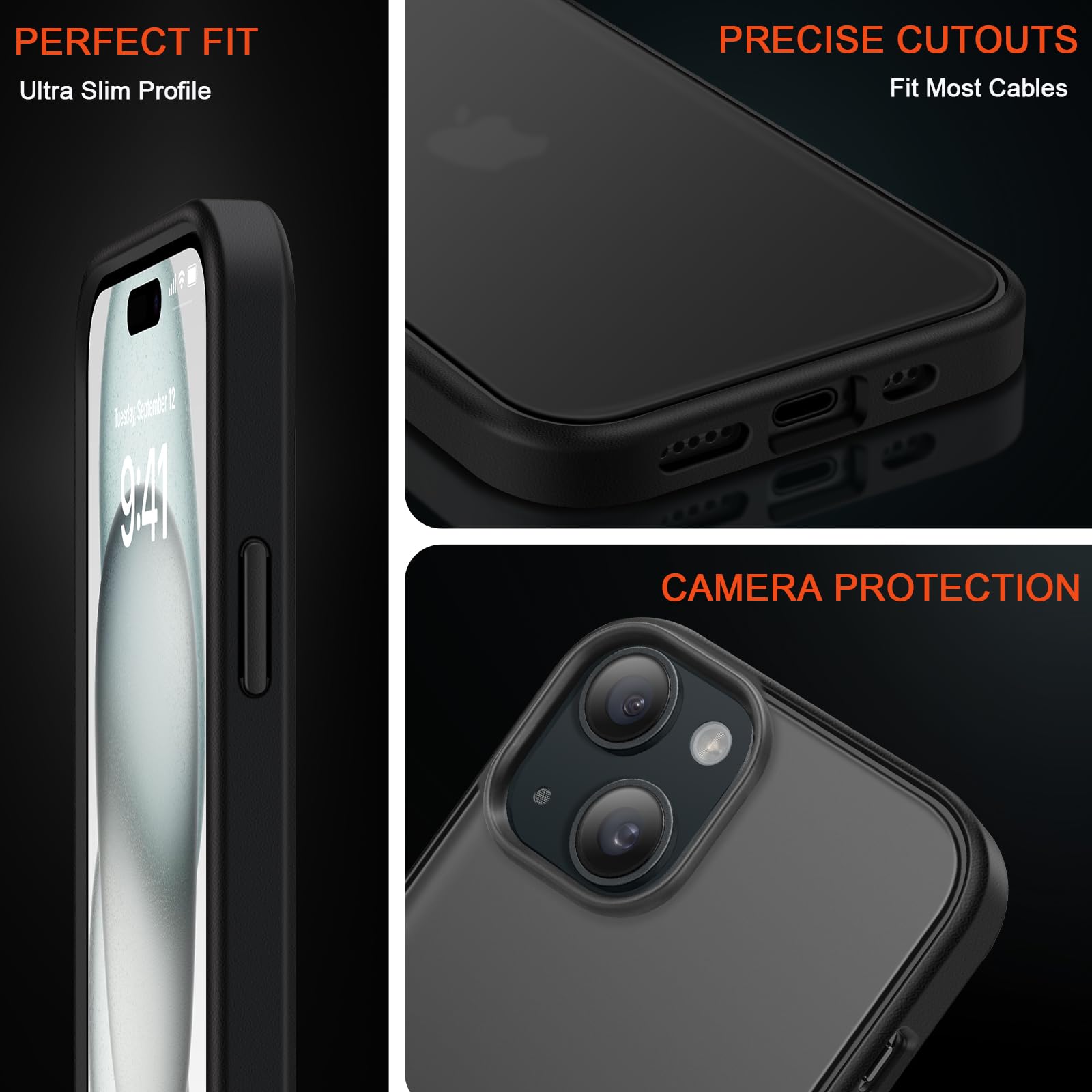 TENDLIN Compatible With IPhone 14 Plus Case Translucent Matte