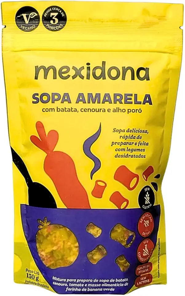 Sopa Amarela 130g - Mexidona