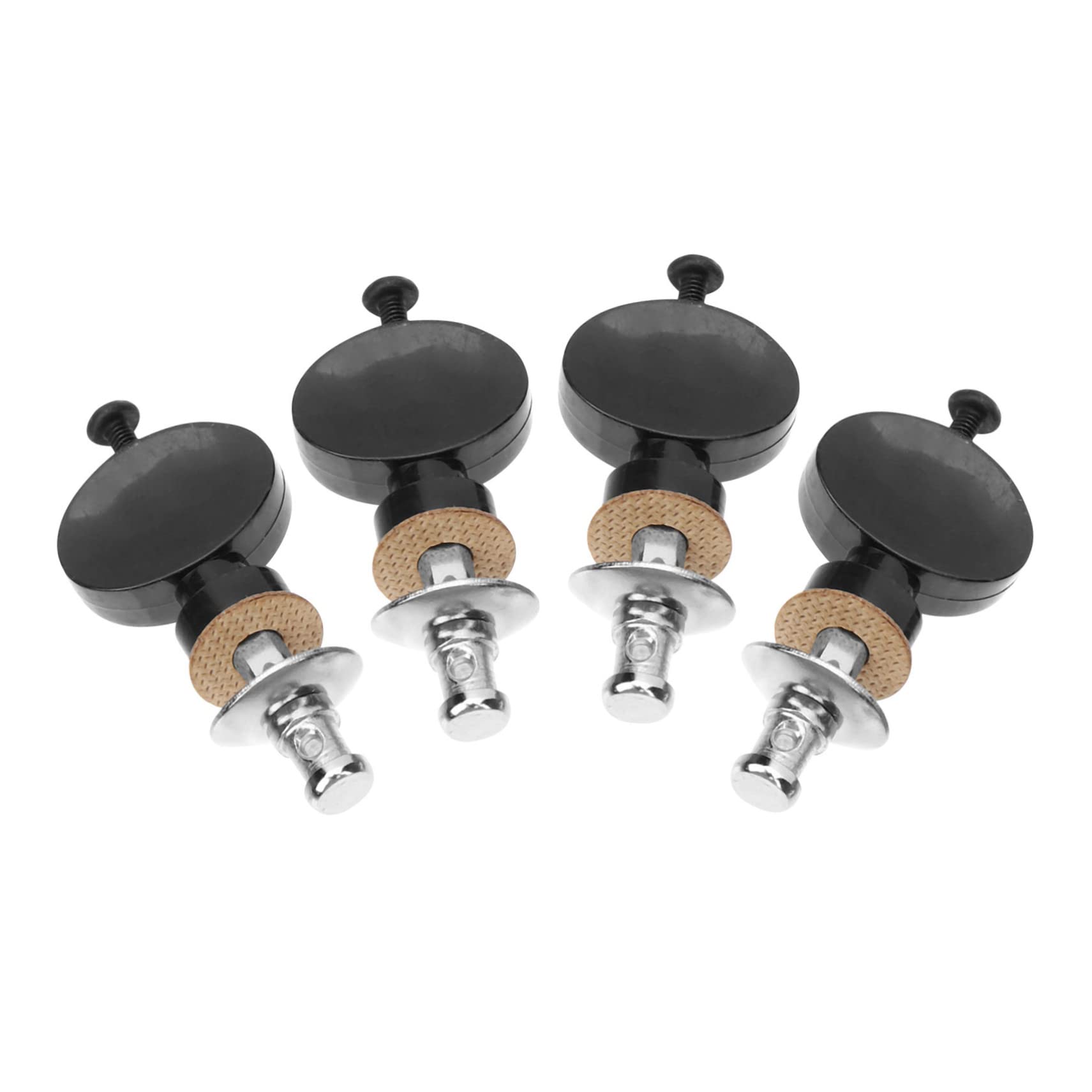 Abaodam 4pcs Ukulele String Tuning Pegs Lightweight Durable Tuning Knobs with Vintage Design and Enhanced Playability