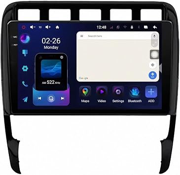Car Stereo for Toyota Camry 5 VX 30 2001-2006 with Bluetooth, Fm, Aux, Map Navigation, Voice Assistant Siri/Aux/Airplay/Fm/Radio Carplay for Car, 8 Core 8G+256G