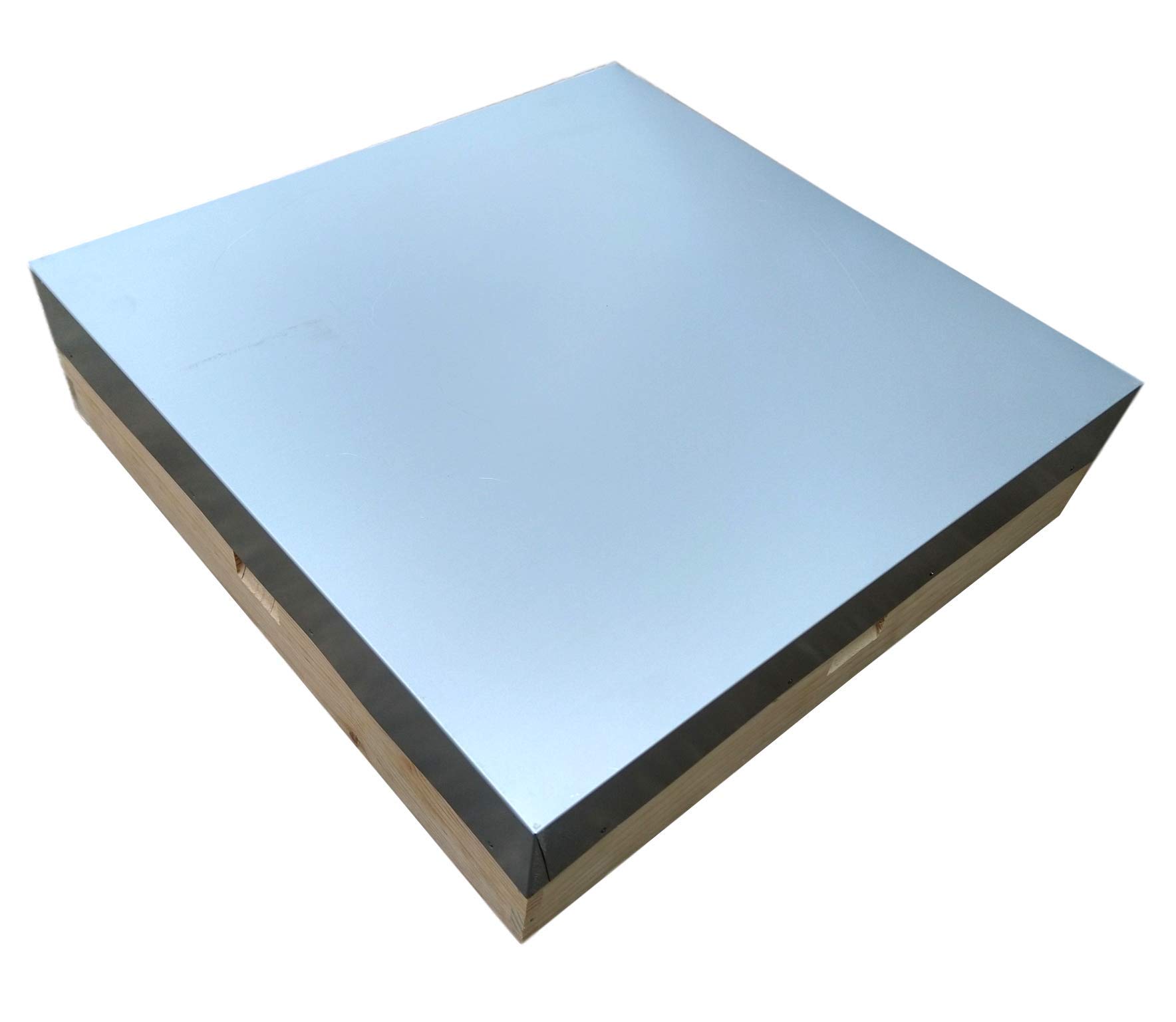 Beekeeping Supplies UK Ltd - Beehive Roof for a National Bee hive - Assembled - 5in High - Made from Pine with Galvanised Top - Very solid construction - Made from Pine