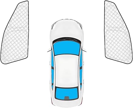 Car Sun Shade Custom for Nissan Patrol Y62 2015-pr, Full Window Covers Sunshade for Windshield Side Rear UV Block Blackout Privacy Reflective Coating,Normal-Front Side