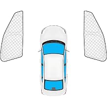 Car Sun Shade Custom for Nissan Patrol Y62 2015-pr, Full Window Covers Sunshade for Windshield Side Rear UV Block Blackout Privacy Reflective Coating,Normal-Front Side