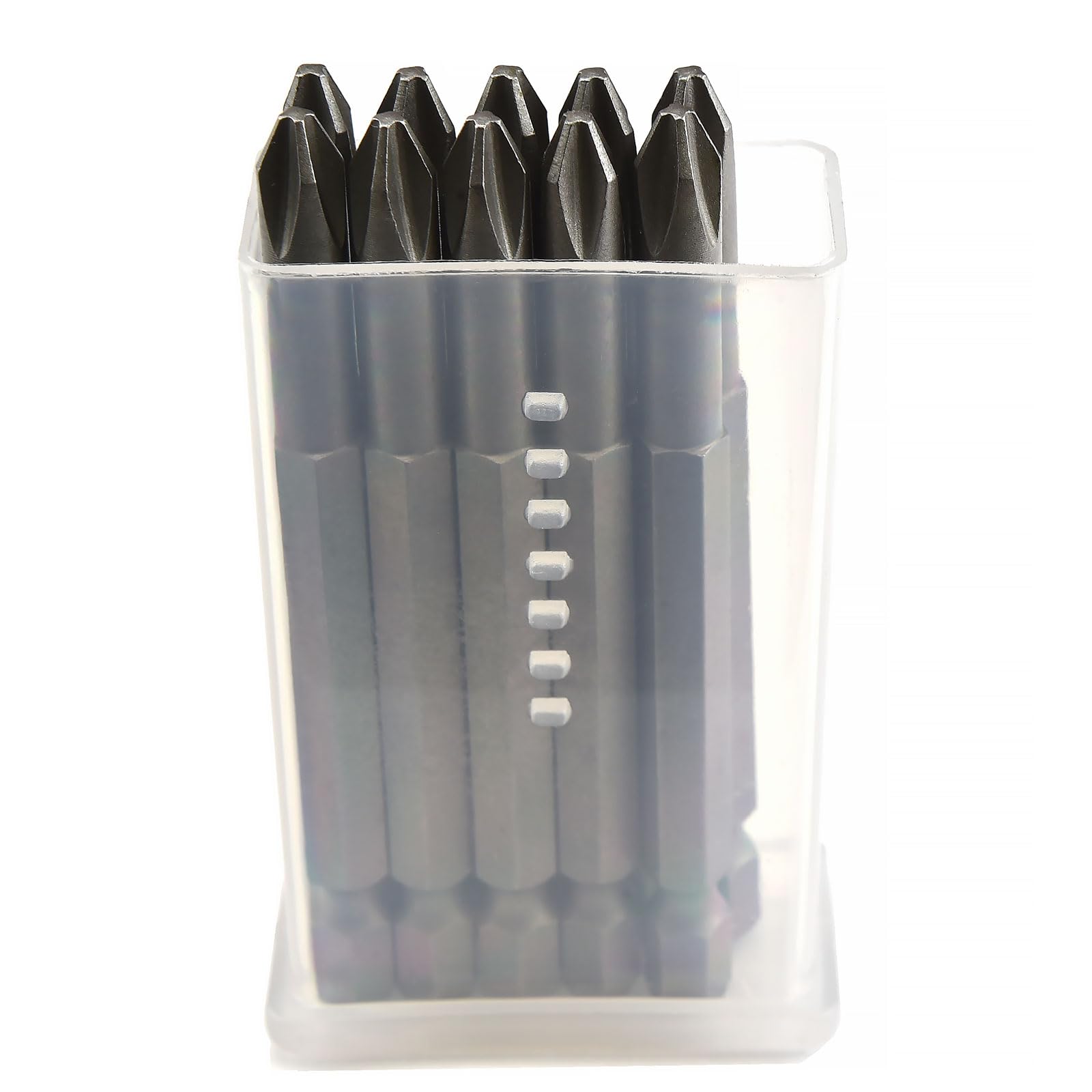 Puntas de destornillador PH2x3" para atornillador de impacto con vástago de 1/4 hexagonal