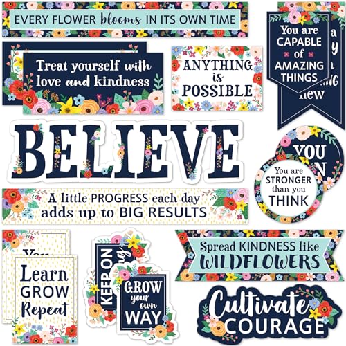 Mini tableau d'affichage TCR6703 Wildflowers par Teacher Created Resources