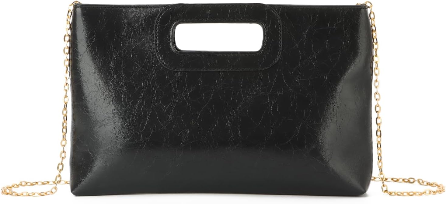 Freie Liebe Clutch Purses for Women Evening Clutch Bag Fashion Handbags for Wedding, Cocktail, Prom with Chain - Image 3