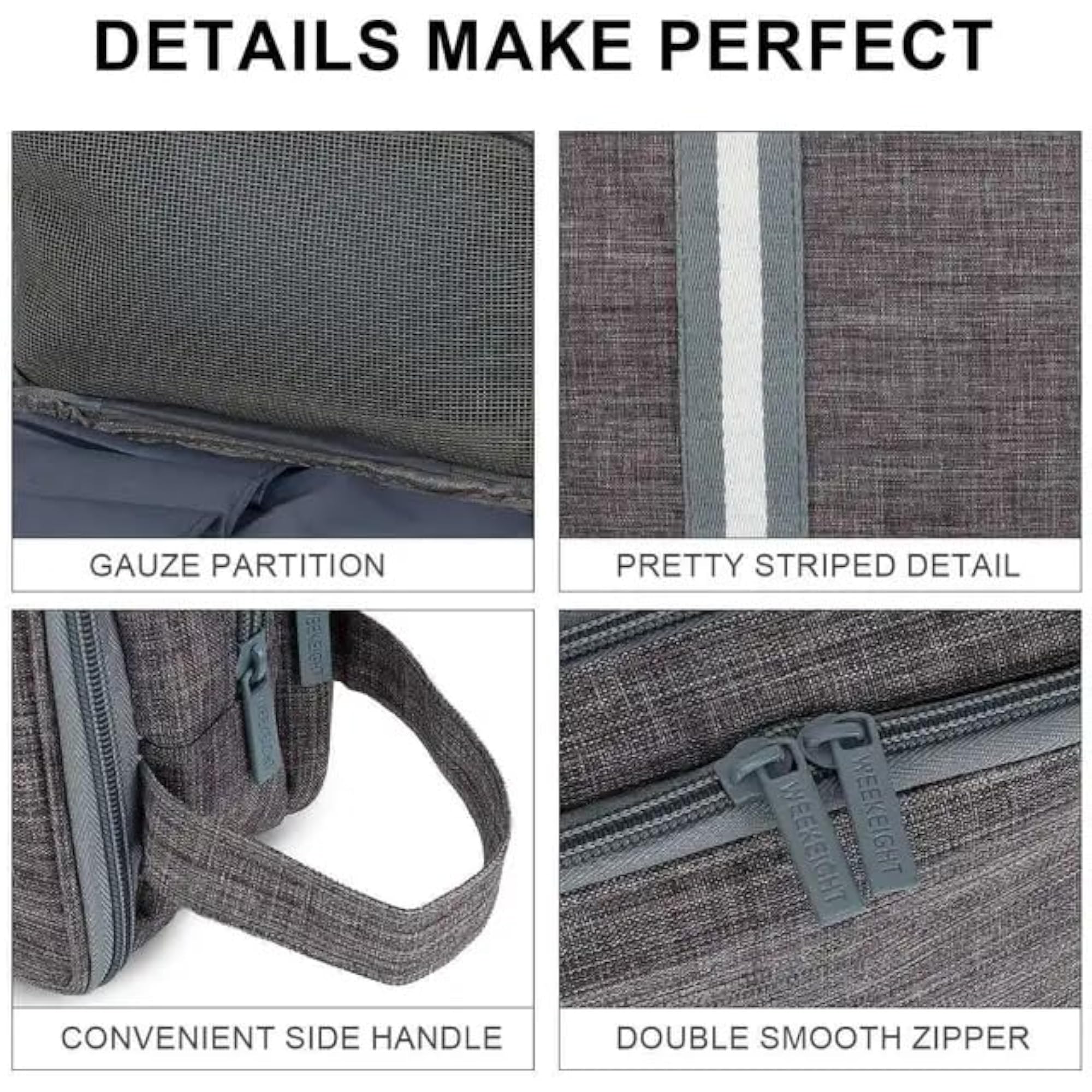 Waterproof Travel Toiletry Organizer Shaving Kit for Men
