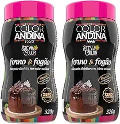 Adoçante Stévia Culinário | Color Andina | Forno E Fogão 320g – 2 potes