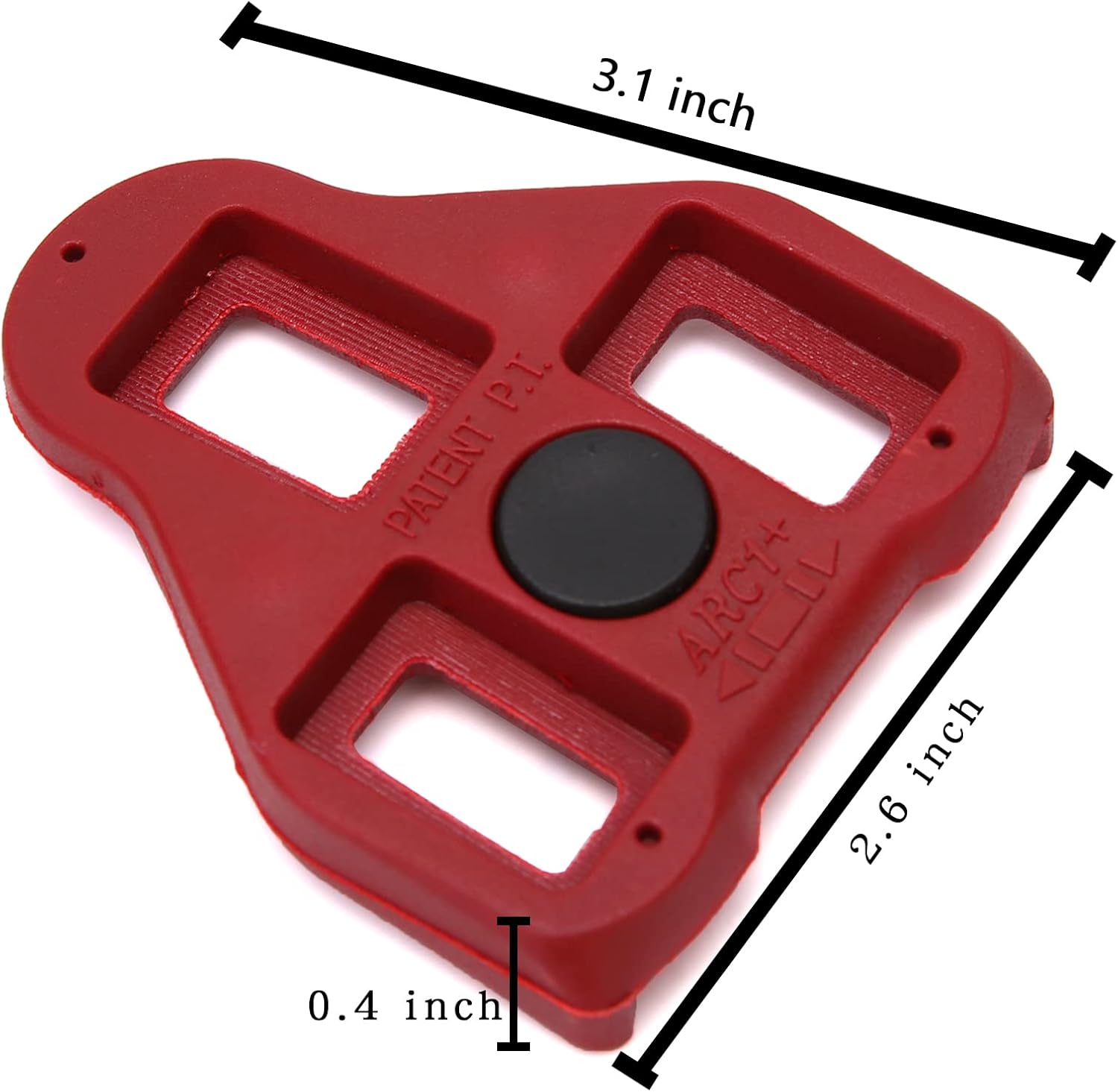 Bike Cleats, Cycling Pedals Cleat 6 Degree Float Selflocking Pedal