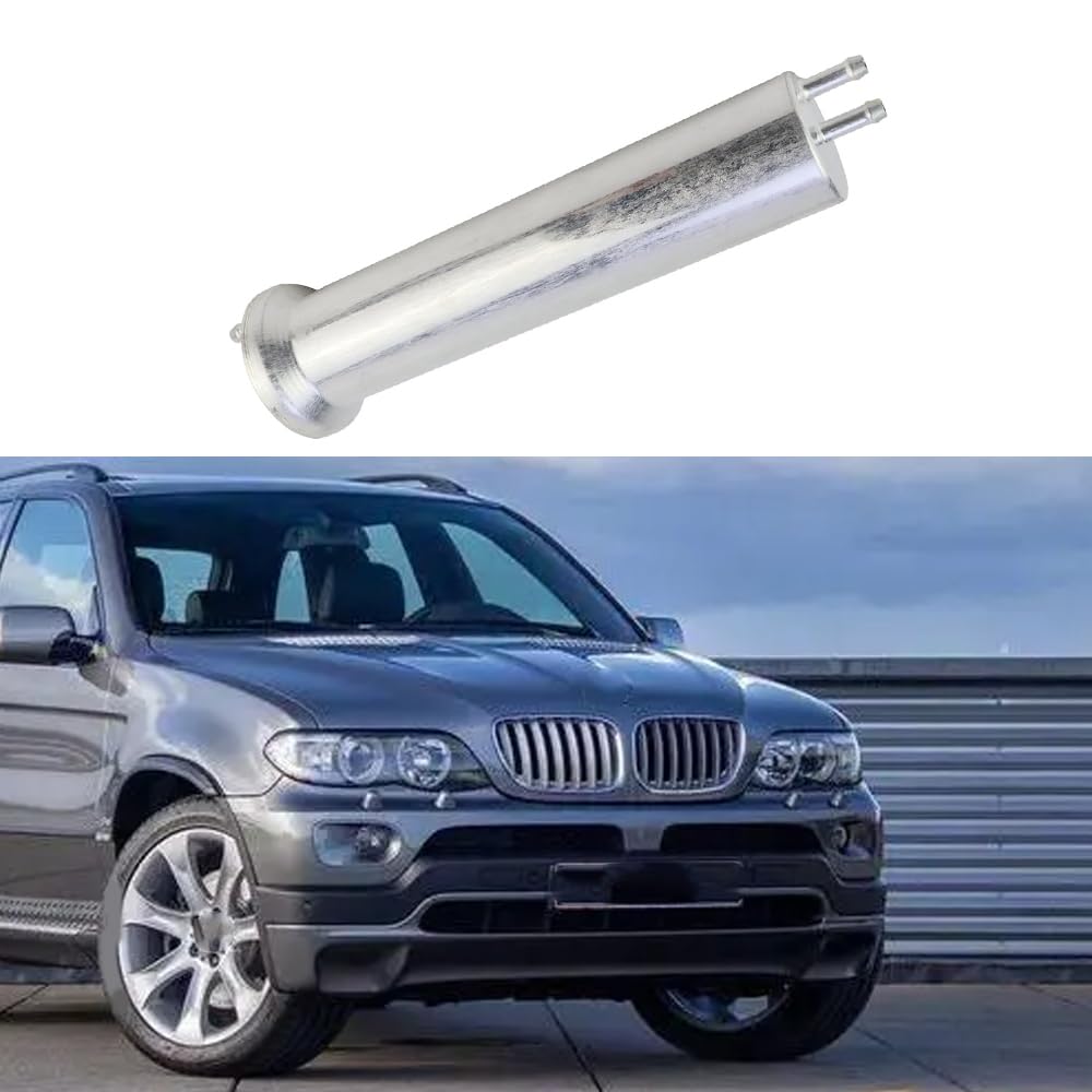 Riloer Filtro carburante, Filtro olio carburante Filtro benzina carburante, Filtro diesel Filtro carburante motore auto compatibile con BMW E38 E39 X5 E53, 13321709535, ML-KL96