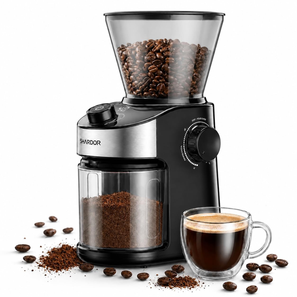 SHARDOR Burr Coffee Grinder