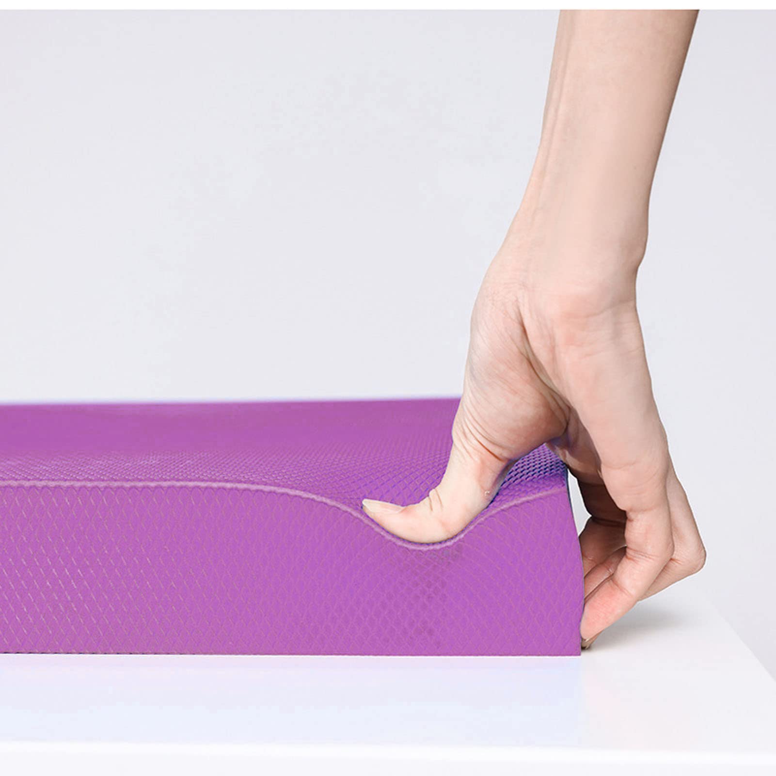 Yctze Cuscinetto in Schiuma per Equilibrio, Cuscinetto Morbido Antiscivolo | Materiale TPE ad alta resilienza, resistente allo strappo, design leggero, facile da pulire, adatto per fitness, yoga, casa