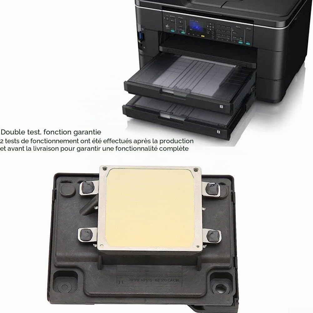 Tête d'impression de rechange pour imprimante - Performance stable - Compatible avec Epson WorkForce WF-7510 WF-3530 600 WF-3541 635 840 545
