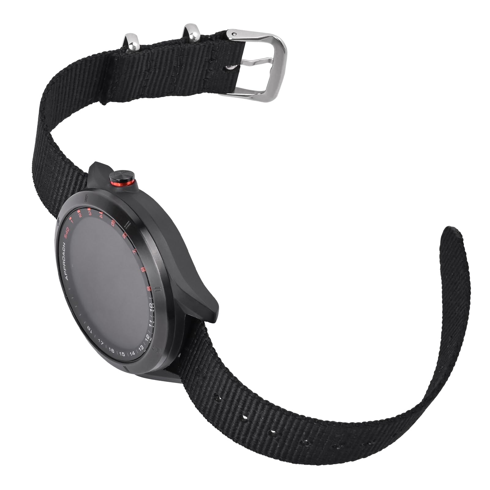 C2D JOY One Sheet Nylon Strap Compatible with Garmin Approach s12/s40/s42 Replacement Watchband-M&L(5.2-7.7inch)-image-23