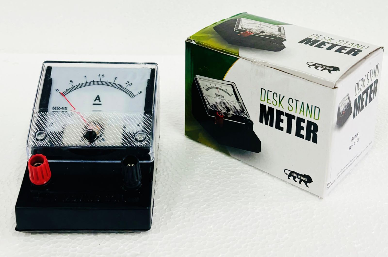 AI- Ammeter Physics laboratory instrument | Desk Stand Analog 0-3Amp | DC Moving Coil Ammeter (Black) | Use in school and colleges lab for educational purpose (B09ZB4WT5D) Amazon Price History, Amazon Price Tracker