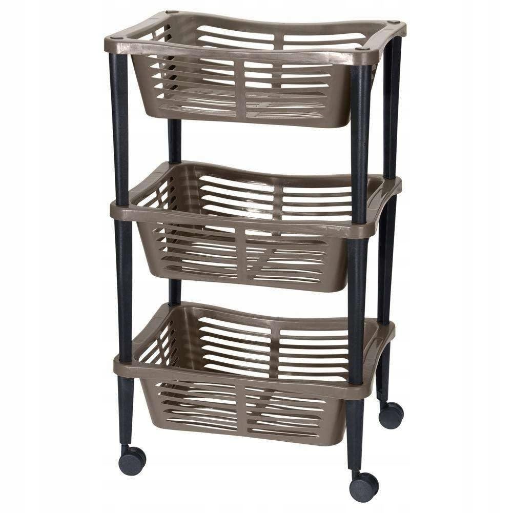 CARRELLO PLASTICA 3 PIANI