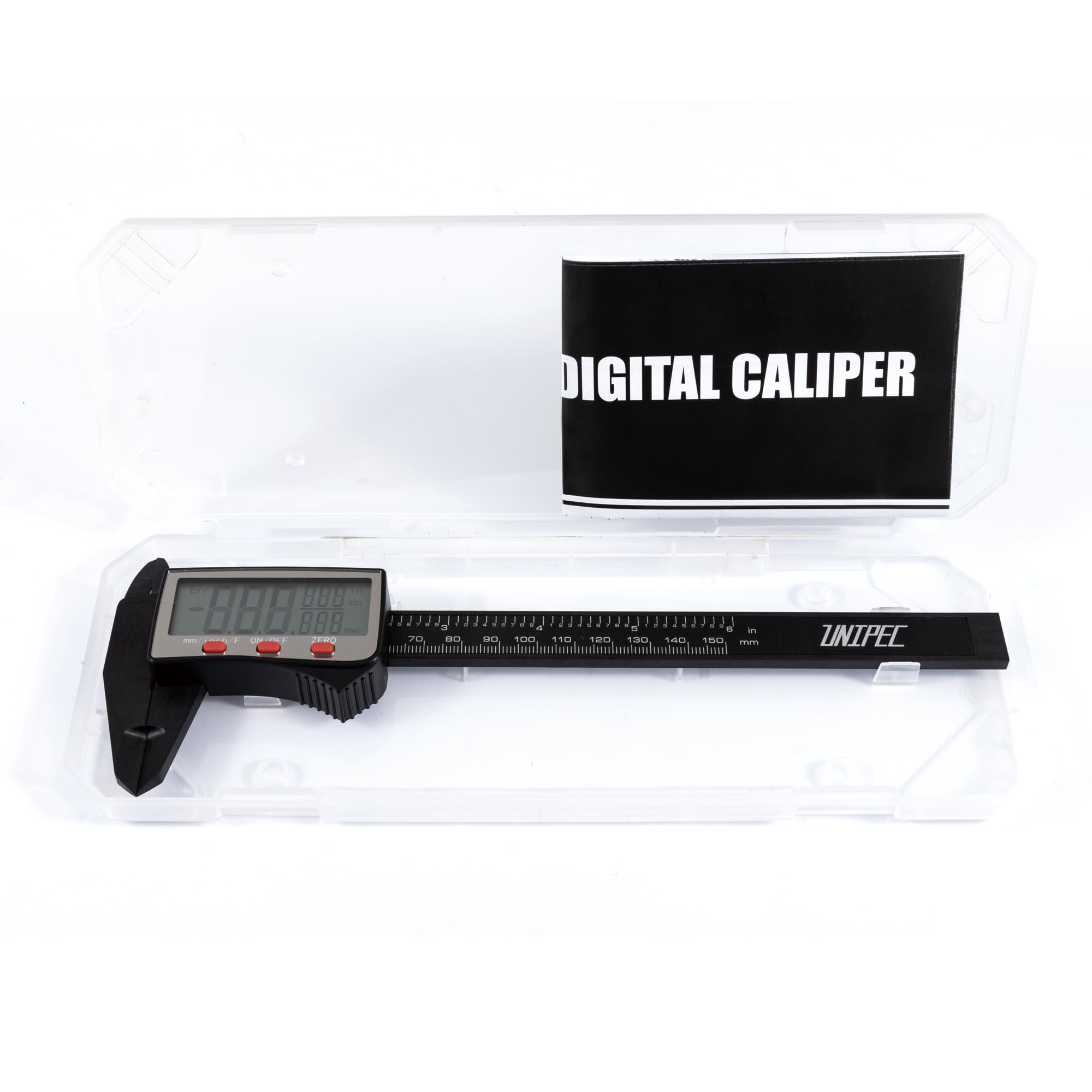 UNIPEC Digital Caliper - 6 Inch Precision Measurement -6 UNIPEC Digital Caliper - 6 Inch Precision Measurement -6