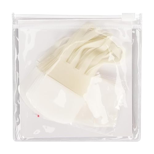 Miniatura 4 de Cinta de levantamiento facial, 4 bandas elásticas, cinta de levantamiento de cuello, 20 cintas de repuesto, impermeables, invisibles para ojos para