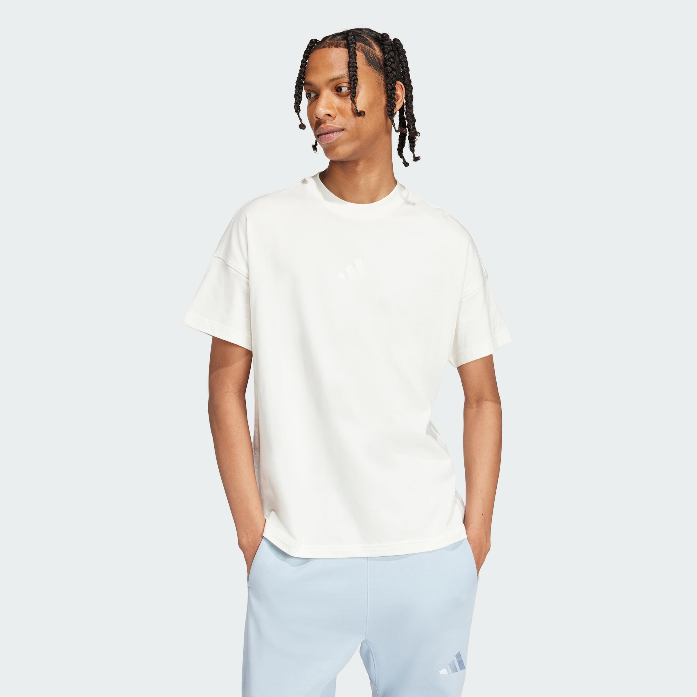 Adidas Sportswear All Szn Short-Sleeved T-Shirt Men's White Extra Large