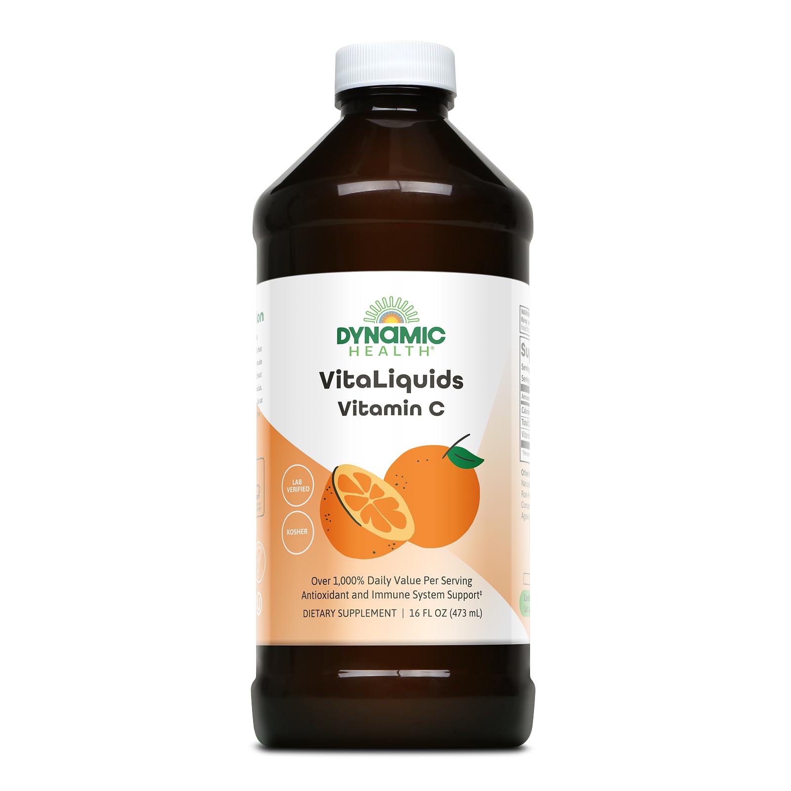 Amazon.com: Dynamic Health VitaLiquids Vitamin C 1000mg - Liquid