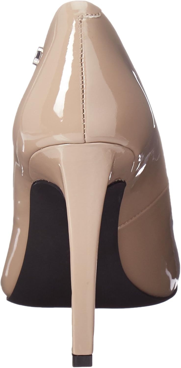 Calvin Klein Women's Brady Pump 7 Tobacco Patent
