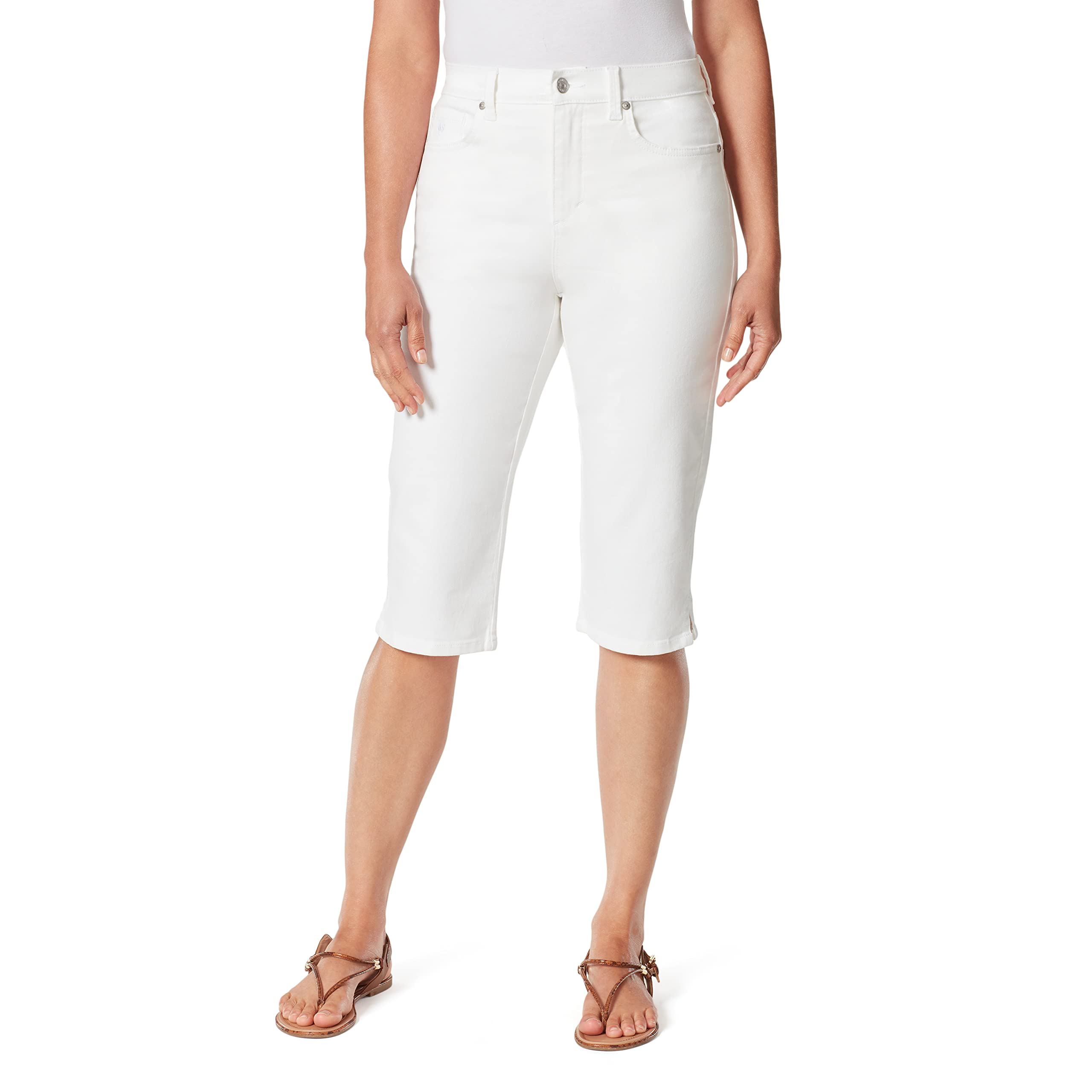 GLORIA VANDERBILTWomen's Amanda Skimmer Short, Vintage White, 14