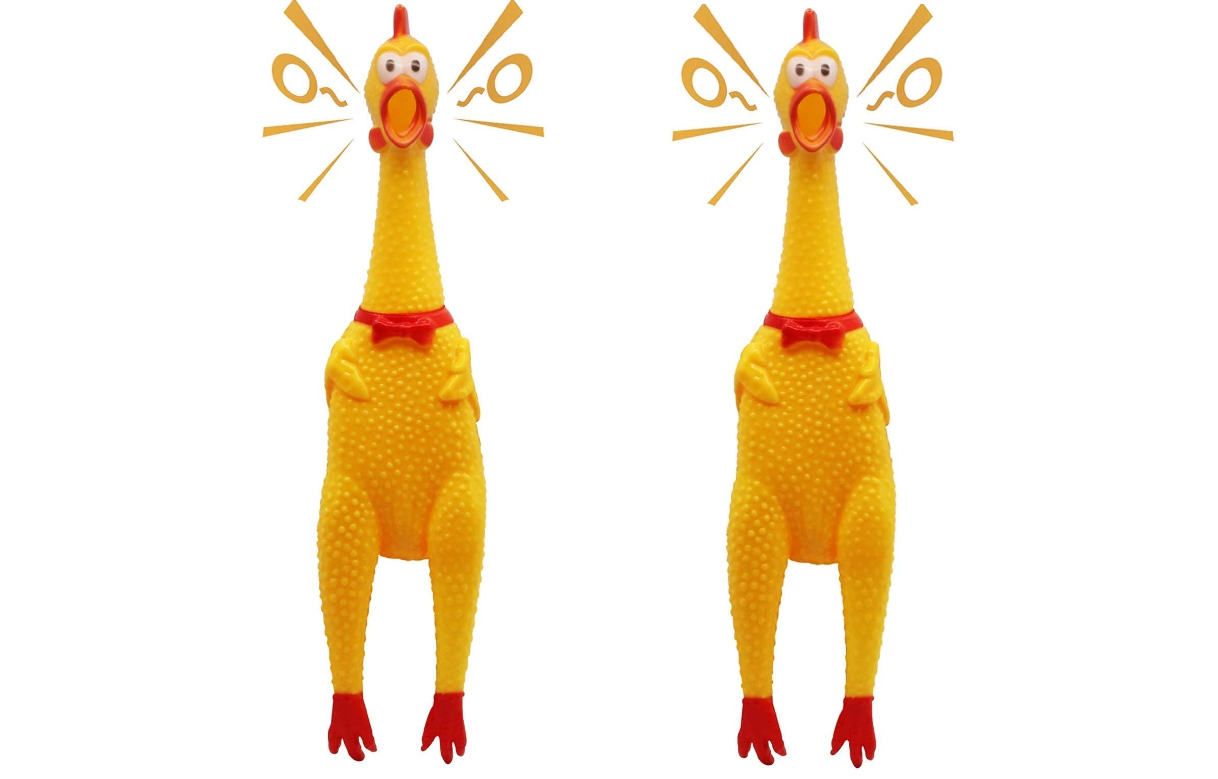 LOKO Squawking Shrilling Chicken Vinyl Rubber Squeeze Toy for Puppies & Dogs (Hen Toy). Pack of 2 (B0BSV9WSZF) Amazon Price History, Amazon Price Tracker
