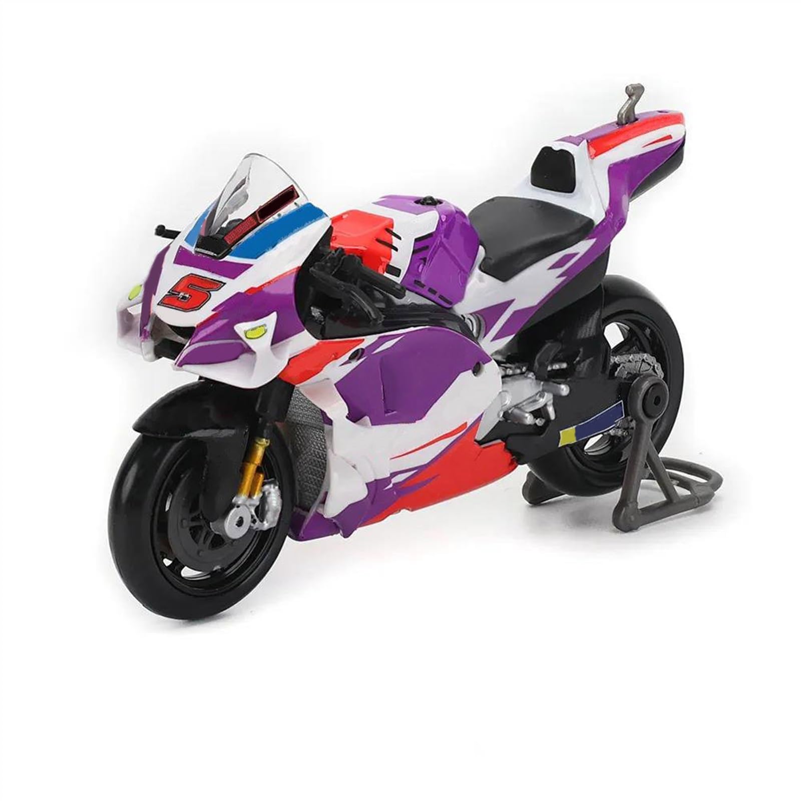 Modello Regalo Di Compleanno Della Collezione Modelli Pressofusi Simulazione Motociclette 1/18 2022 Per Ducati Per Pramac #5
