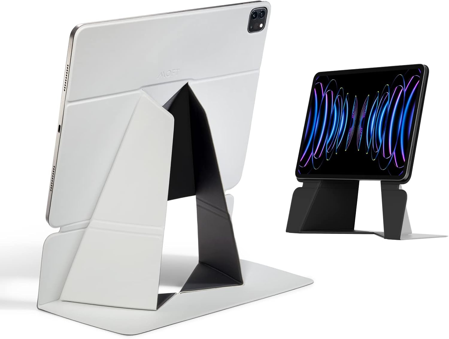 MOFT Tablet Case Compatible with Pro 12.9 in(4th/5th/6th Generation) Snap Stand Folio Case Scratch & Discolor Resistant, Portable and Light Tablet Stand (Brown)