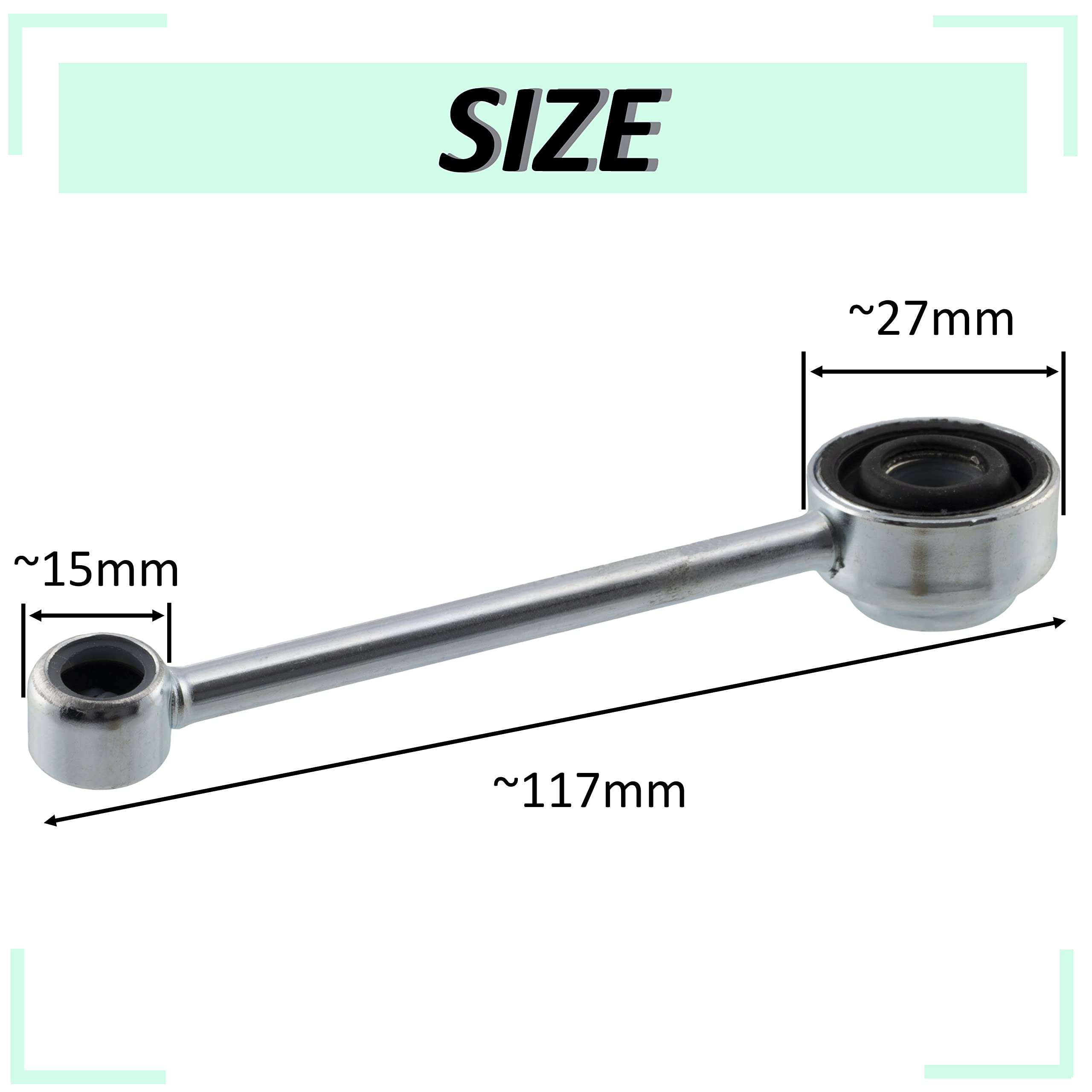 AERZETIX C65430 Manopola Regolazione Schienale Manuale Auto, Compatibile Con 191 881 671 E 191 881 671 C, Ricambio Interno Veicolo