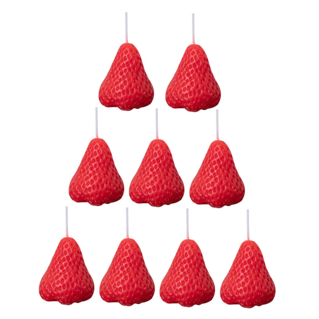 9piezas Vela De Velas Pequeñas Perfumadas Decoración De Alimentos Frutas De Para Hogar Accesorios Para Fiestas De Únicas Decorativa Para Cumpleaños