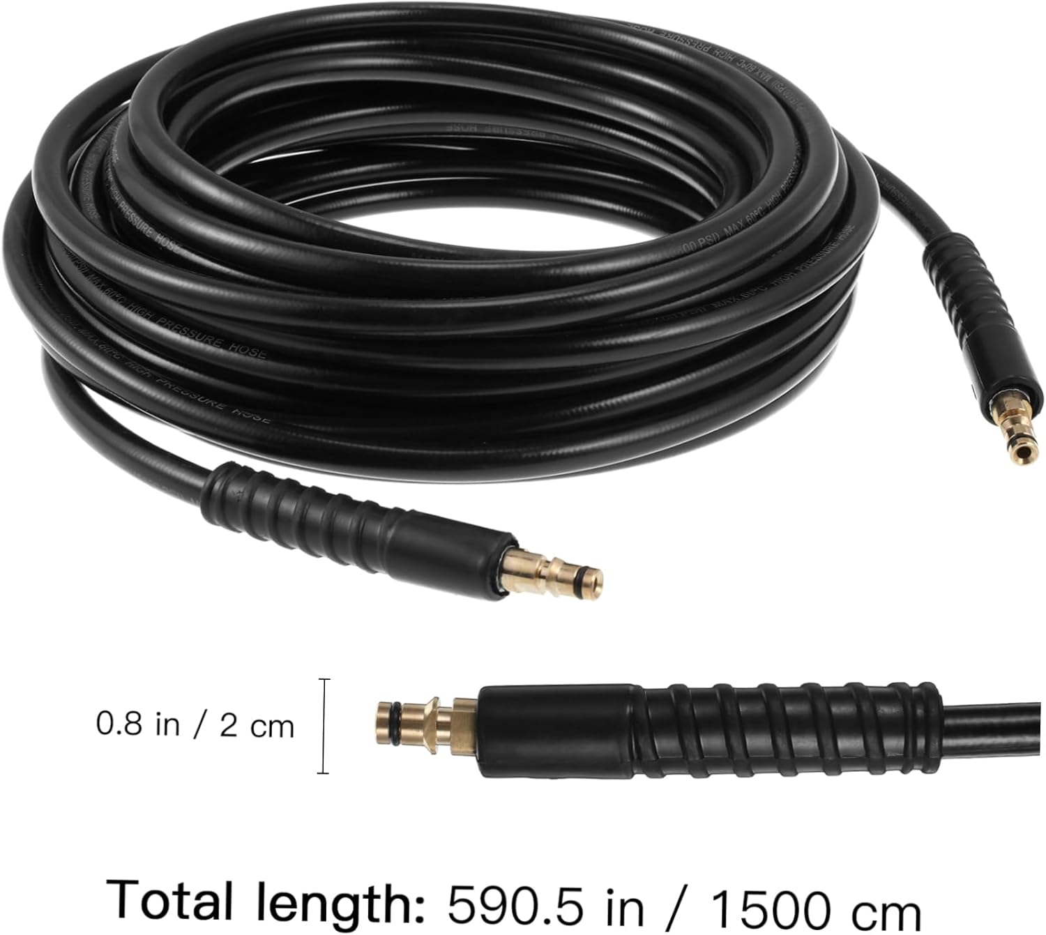 15m Series Compatible Pressure Washer Hose Expandable Water Cleaning Tube