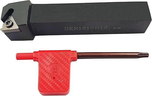 Miniatura 44 de SNR0008K11 SNR0010K11 SNR0012M11 SNR0012M11 Soporte de herramientas de torneado de carburo indexable con 3 piezas de insertos de taladro de torneado