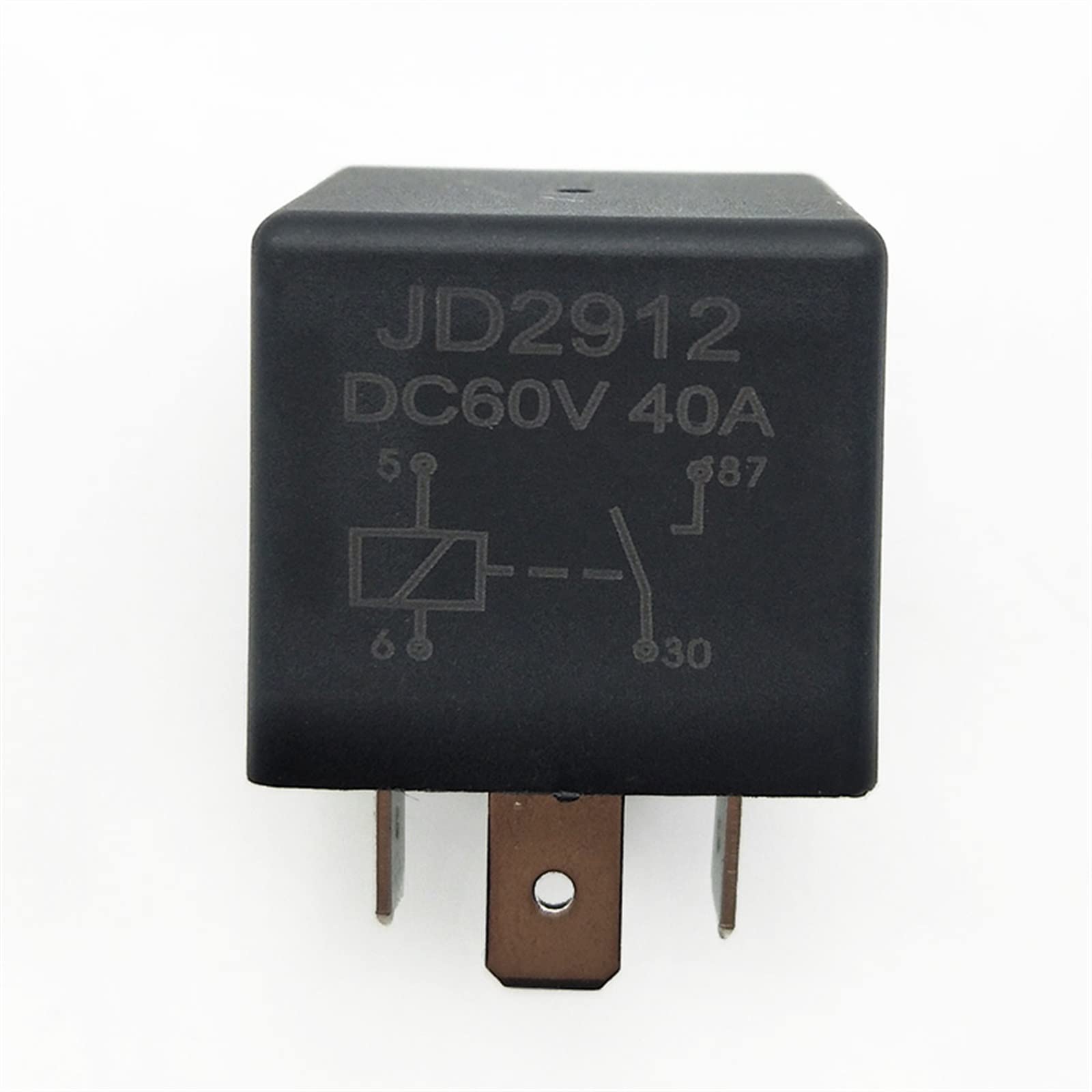 10 Pz JD2912 40A 4 Pin NO SPST DC60V Bobina Relè di Potenza di Sicurezza Auto Veicolo Parti di ricambio