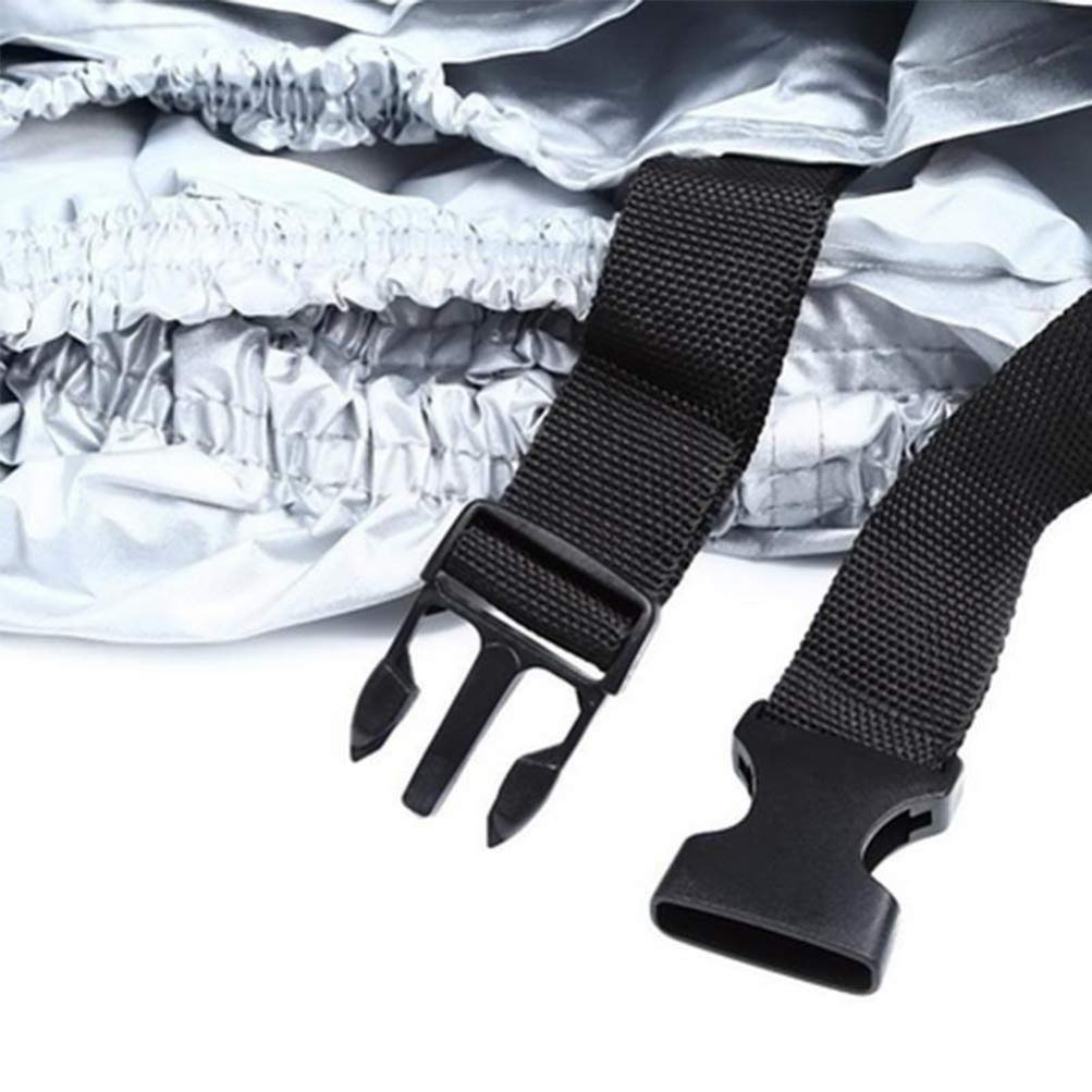 BESPORTBLE Copertura Per Motocicletta e Resistente All Acqua Protettiva Uv e Traspirante Con Borsa Portaoggetti Xxxl Per Esterni e Interni