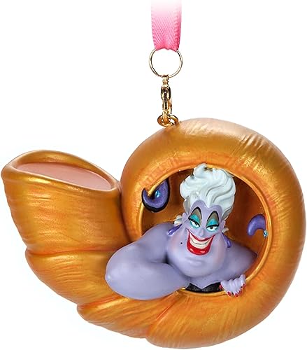 Miniatura 1 de Disney Ursula Shell Sketchbook Ornamento  La Sirenita Sin Color