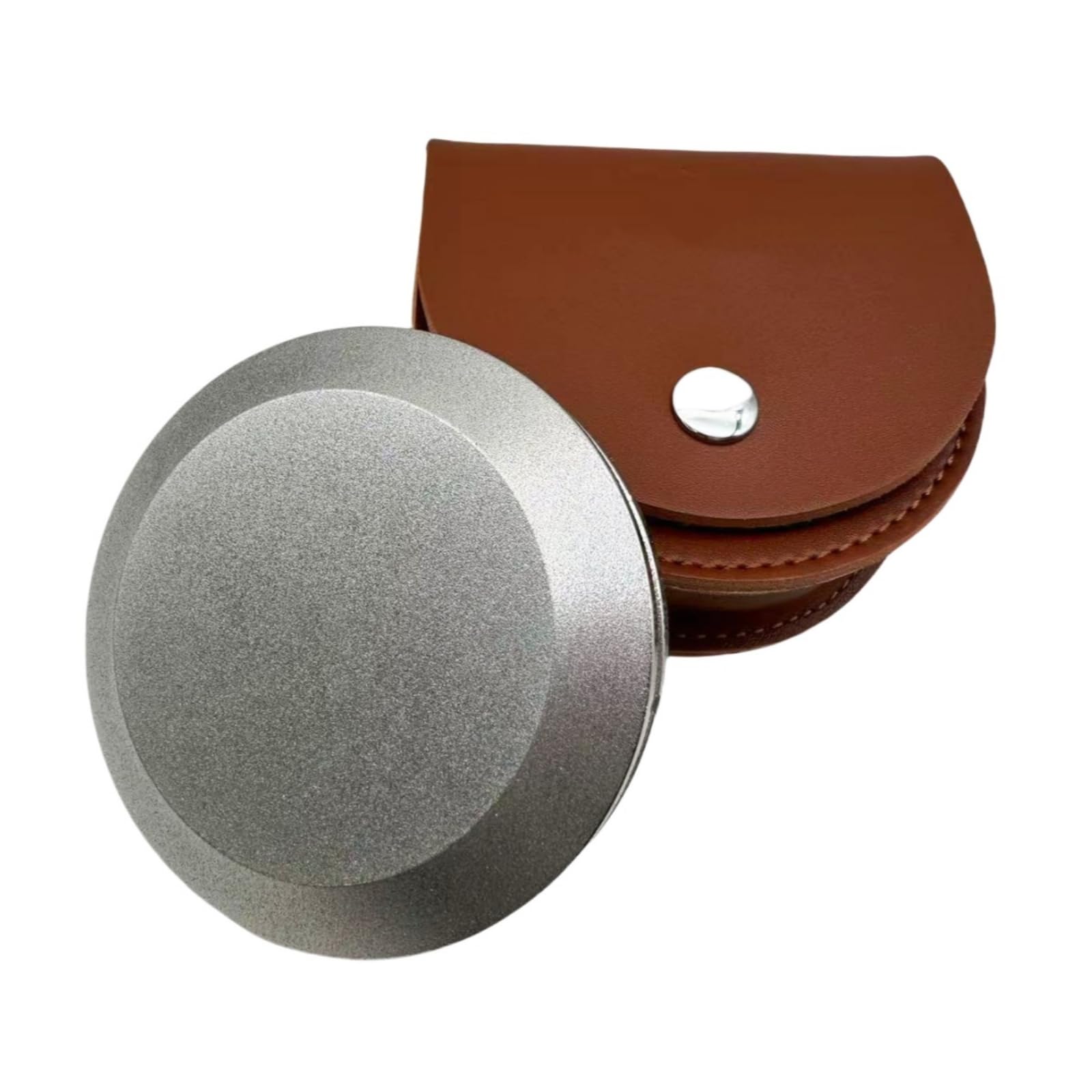 Pietra Diamantata a Doppia Faccia Portatile Pietra Affilatrice Diamantata Bifacciale Affilacoltelli per Cucina, Campeggio, Falegnameria, 80/180 Grana