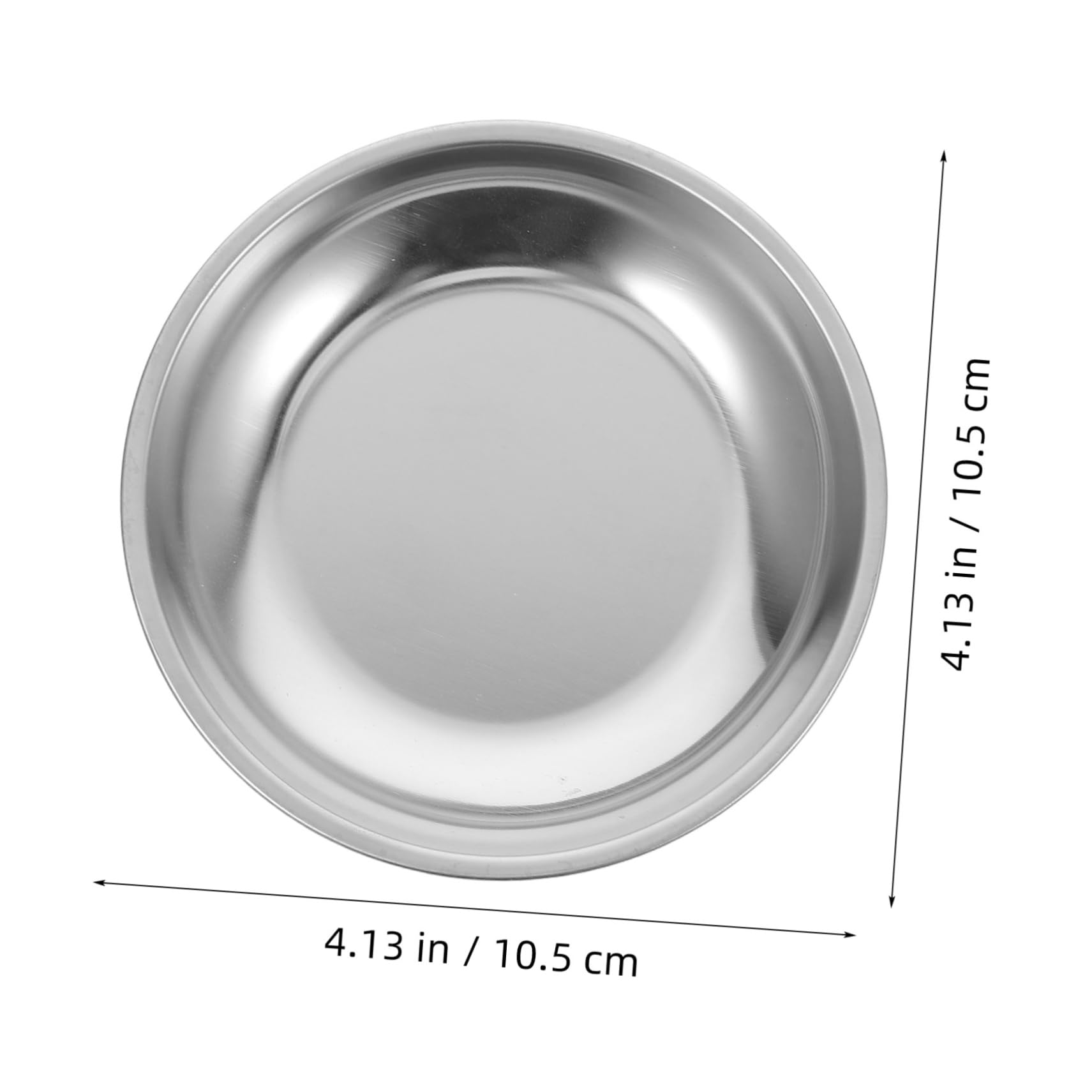 NAMOARLY Metal Tea Saucer Decorative Tea Bag Coaster Bag Holder for Cup Sturdy Easy to Clean