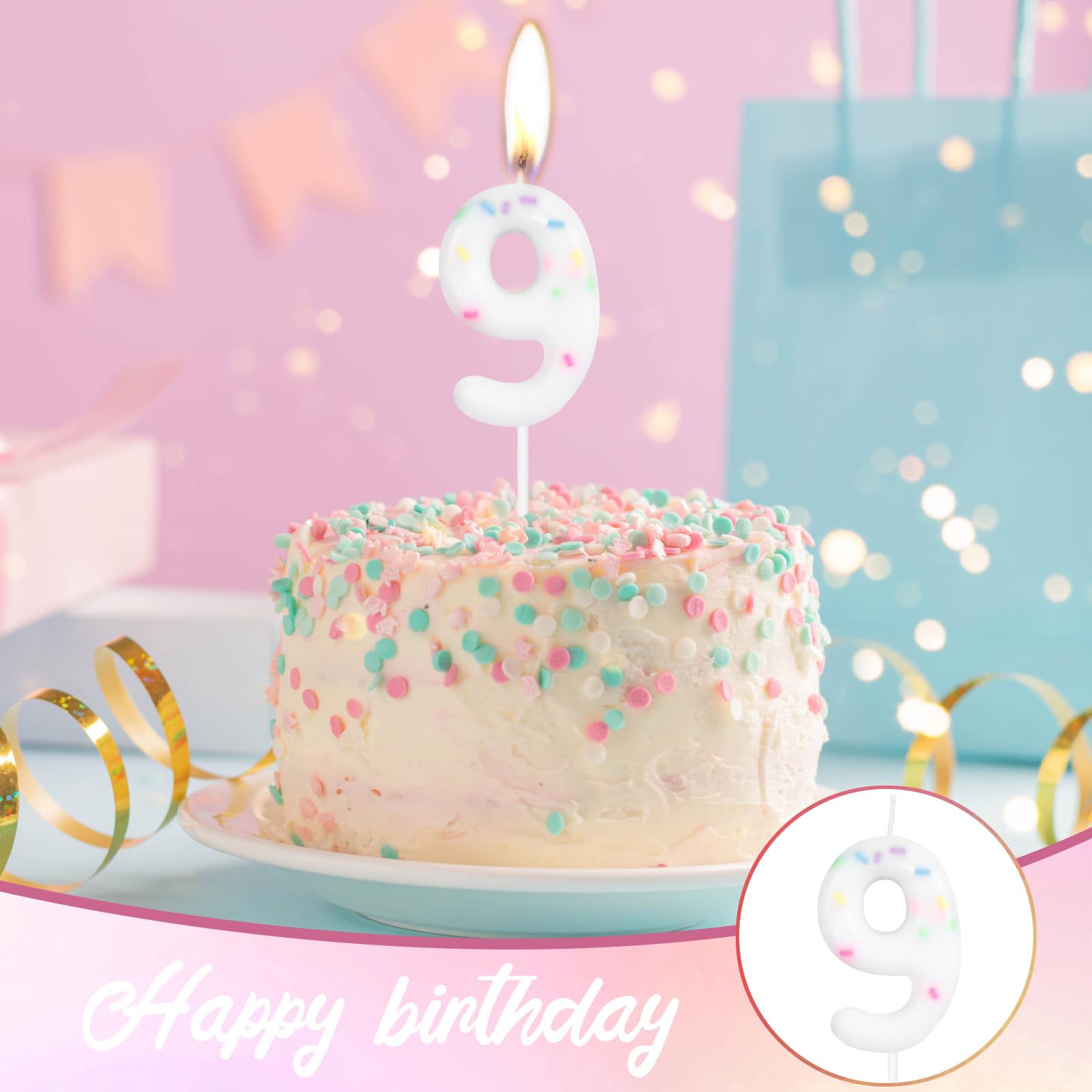 Regalos De Cumpleaños Número 13 Para Niñas, Vela - Pink